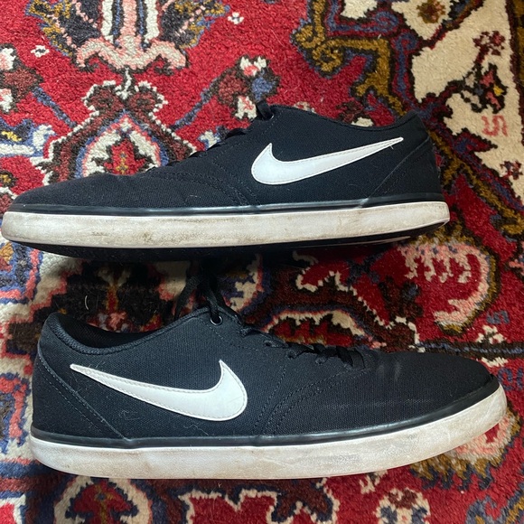 Nike SB Check Solar Canvas Men’s Black Size 12 - Picture 8 of 10